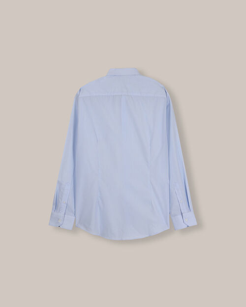 Camisa Azul Formal Slim